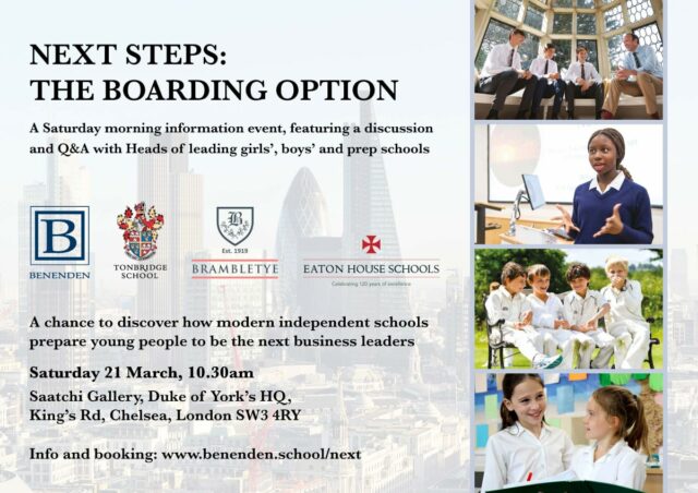Meet the Heads: Free event all about Modern Boarding - Tonbridge School