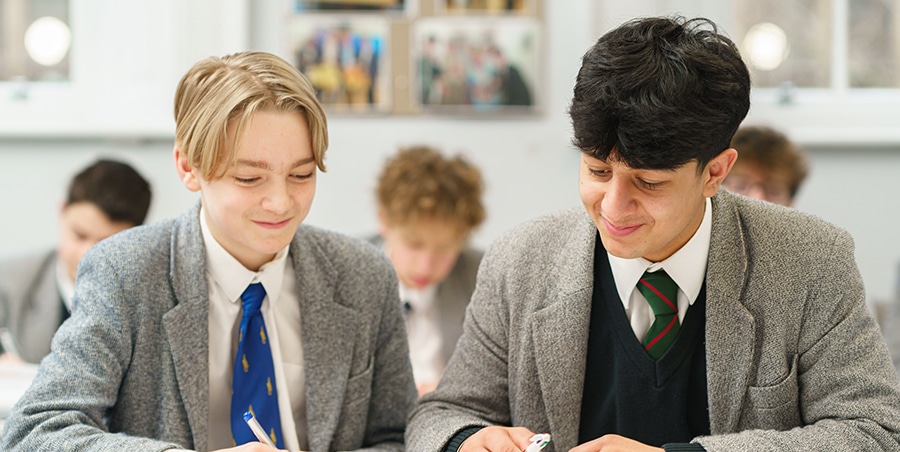 Classics boys reading