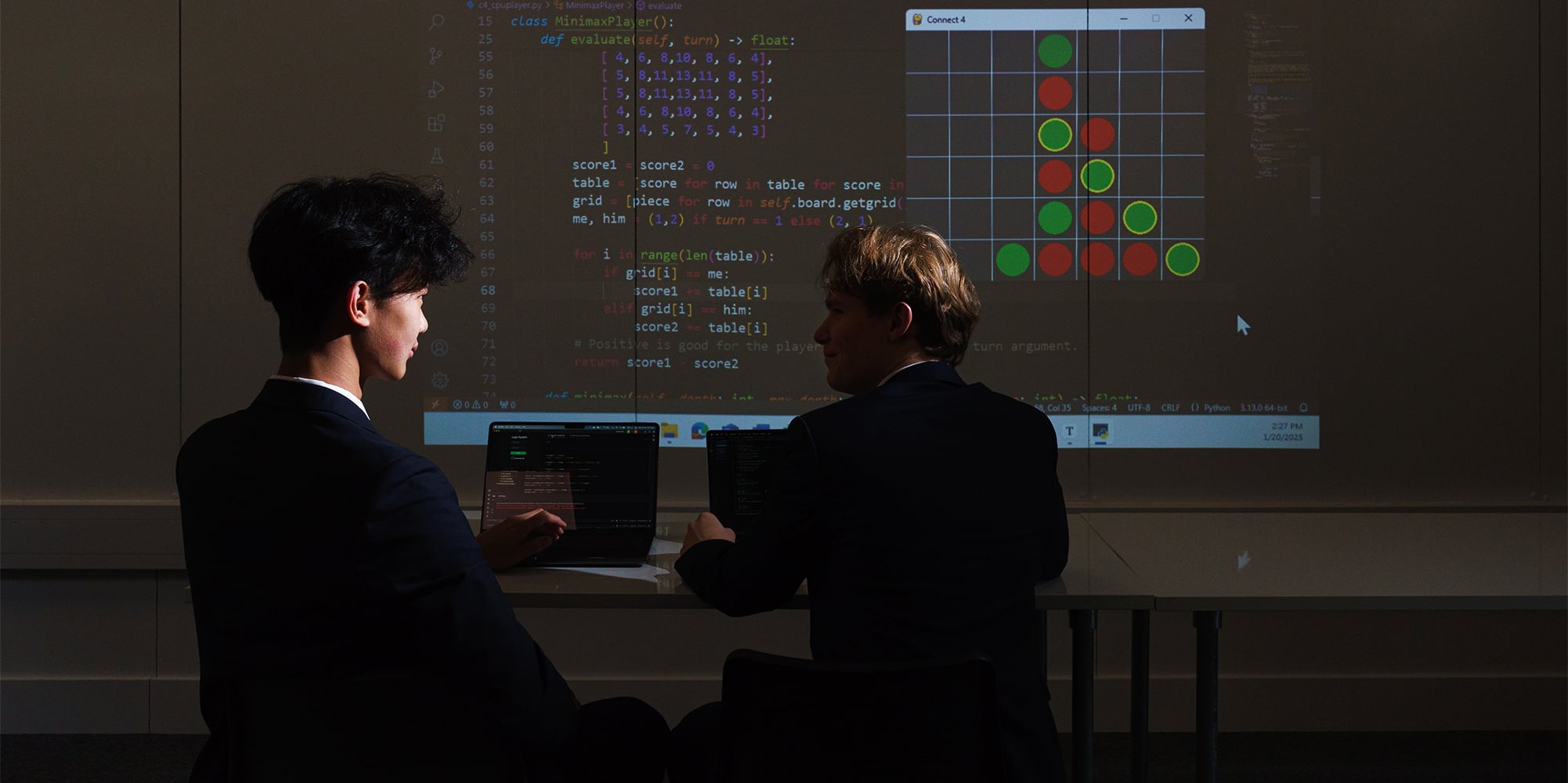 Upper School Boys coding